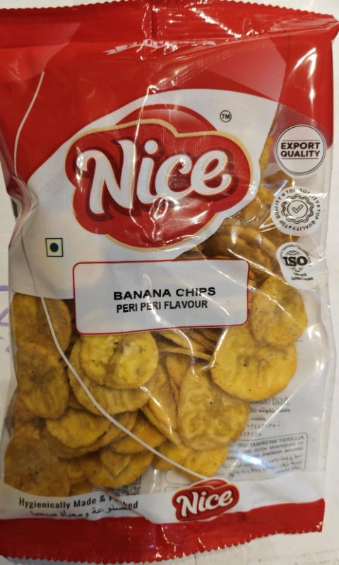NC BANANA CHIPS PERIPERI PKT150gm