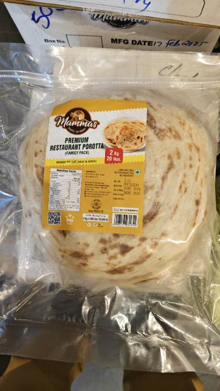 MA Resturant Porotta Bulk  2 Kg * *20 pcs