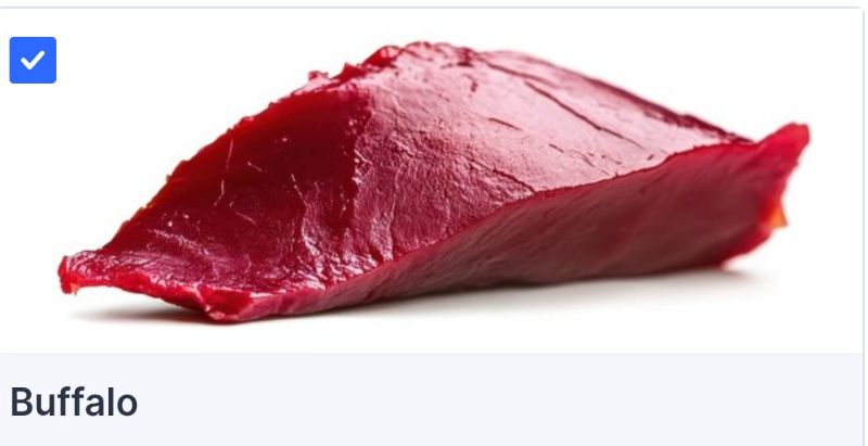 Buffalo Boneless Meat - 1 Kg