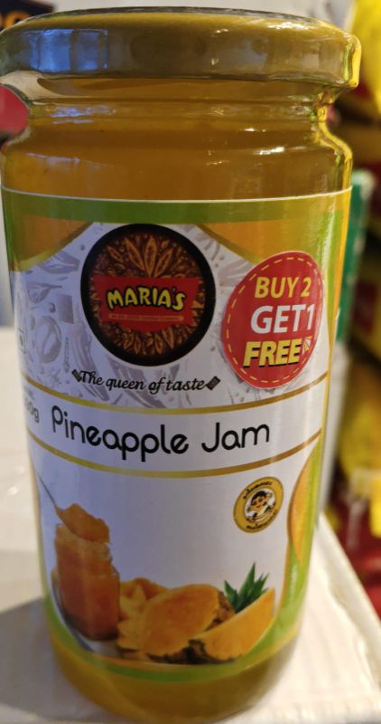 Marias Pinapple Jam  500 gm *** 2 + 1 Special Offer