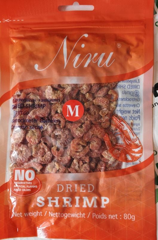NIRU DRIED SHRIMS 80M
