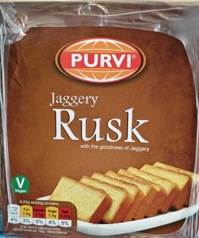 Puravi Jaggery  Rusk 200gm