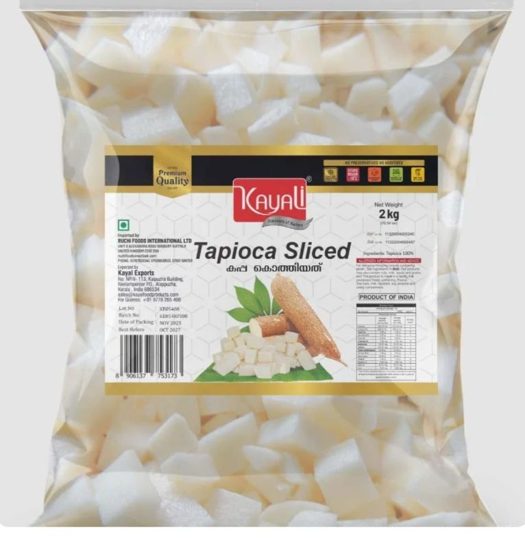 Kayal Tapioco Sliced 2 KG Family