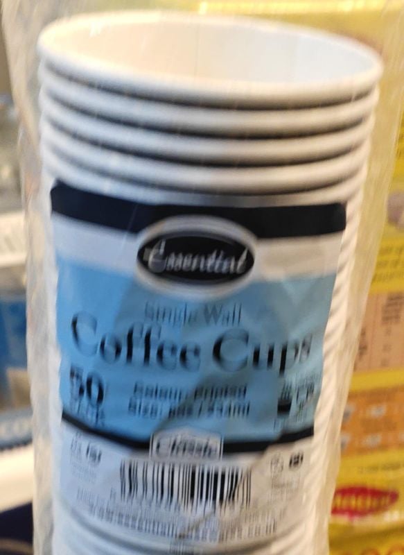 Essentil 80oz Single Wall Paper Cups 50pcs ( Including 20% VAT )