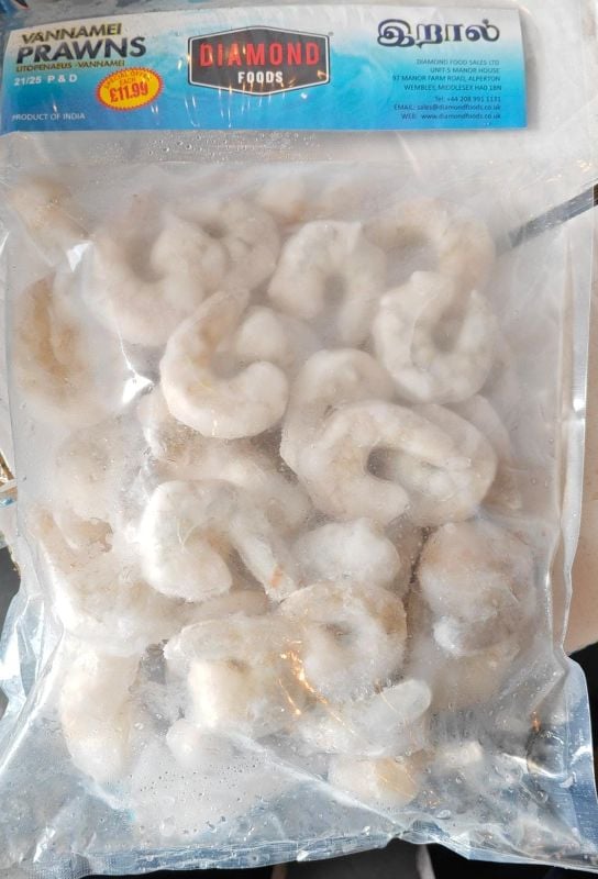 Prawns 26/30 Peeled  Pan Reay 600 gm  2  * 13.99