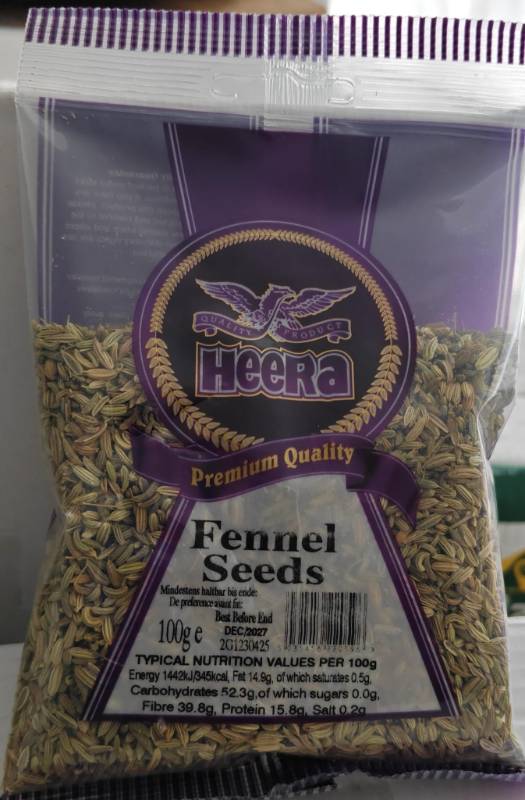 Heera Fennel Seeds100 gm ( Sanuf Seeds )