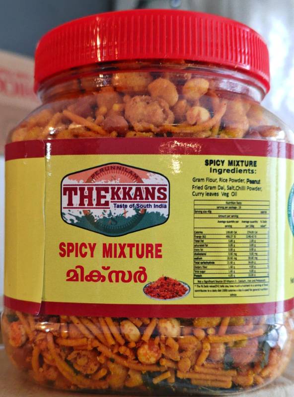 Thekkans Spicy Mixture 300 gm Bottle
