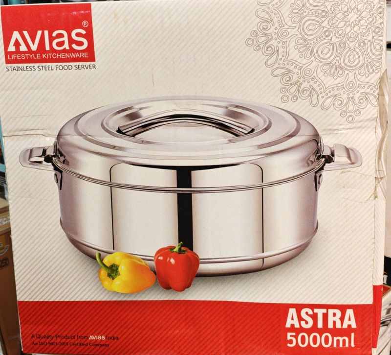 SS CASSEROLE ASTRA 3500ML ( Including 20% VAT )