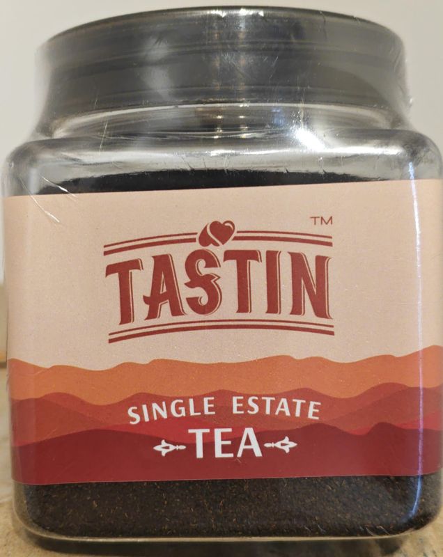 TEA POWDER Tastin Single Estate Tea Powder 450 G Cube Bottle