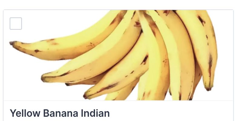 Indian Yellow  Plantain 1kg
