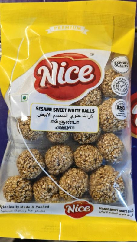 NC SEASME CANDY WHITE  PKT 150G