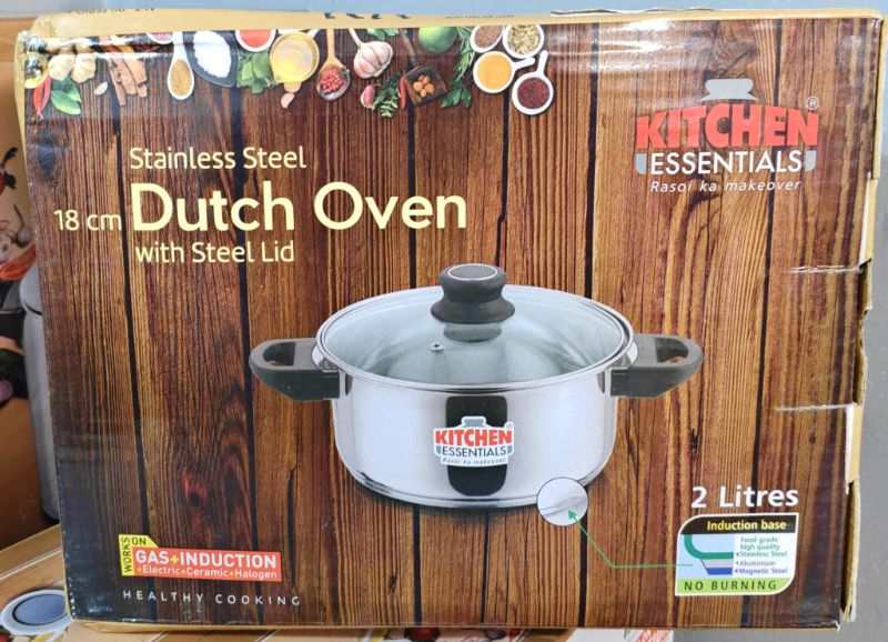 SS DUTCH OVEN WL IB 18CM ( Incl 20% VAT )