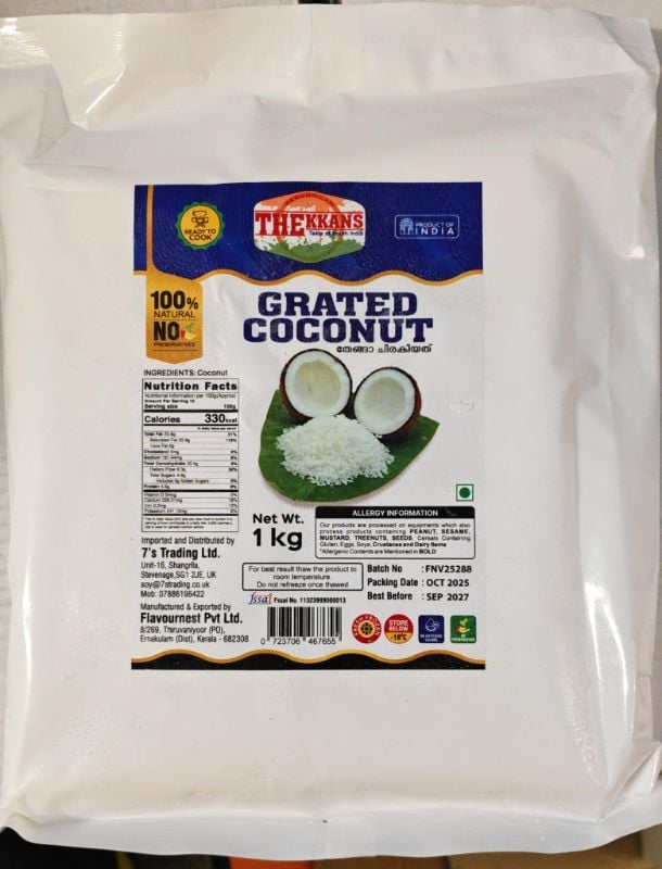 Thekkans Greated Coconut 1 kg