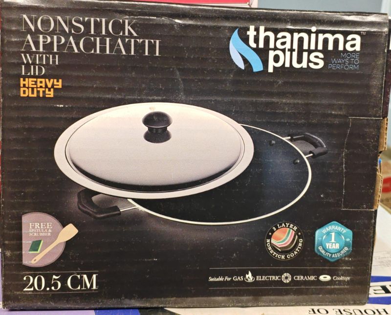 THAHINA APPACHATTY W/LID 3MM10 ..... ( INCLUDING 20% VAT )