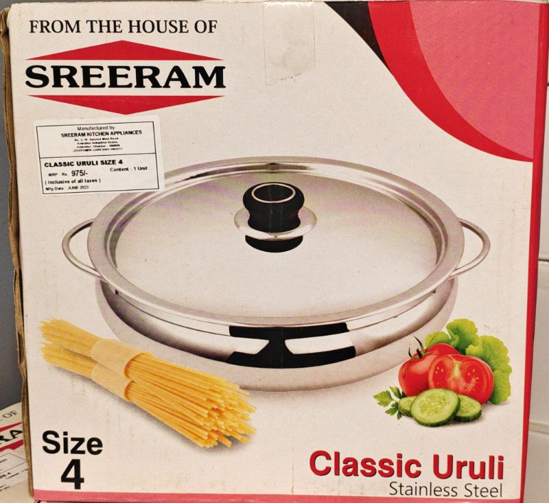 SREERAM SS URULI MALABAR WGL #3 .... ( INCLUDING 20% VAT )