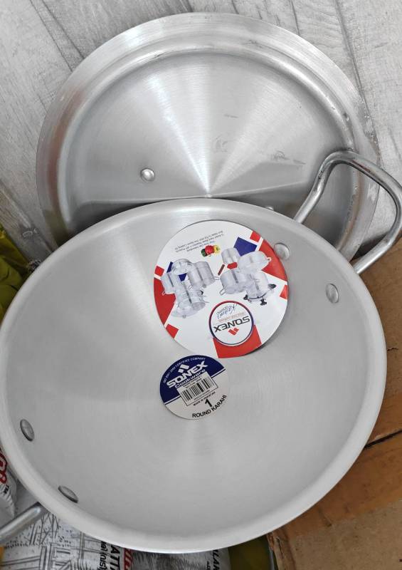 KW Kadai Round With Lid Alumin 3.5 Ltr Sonex