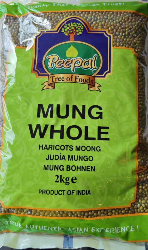 Peepal Mung Whole  2 kg