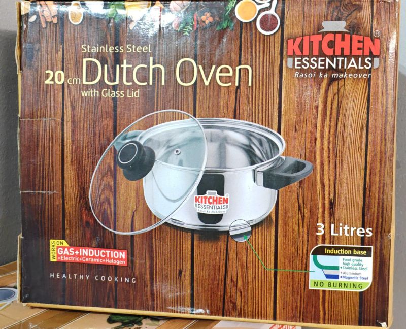 SS DUTCH OVEN WL IB 20CM ( Incl 20% VAT )