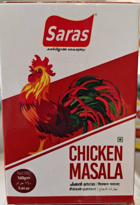 Saras Chicken Masala  160 gm