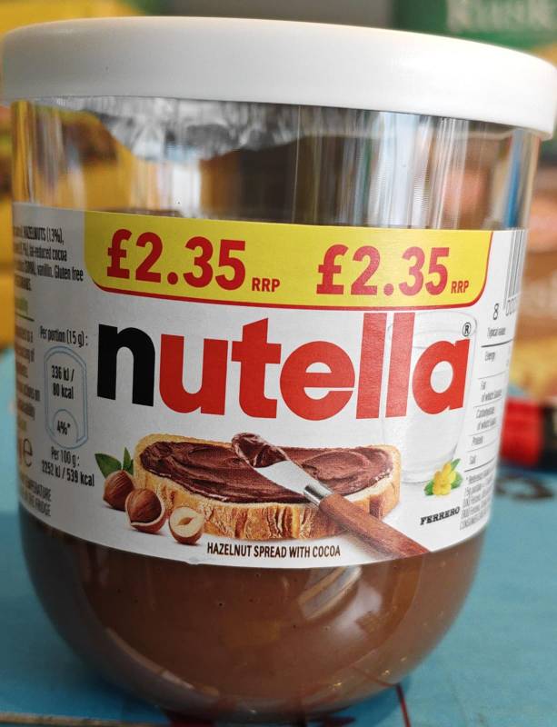 Netulla Hazelnut Choc Spread Glass PM 2.35