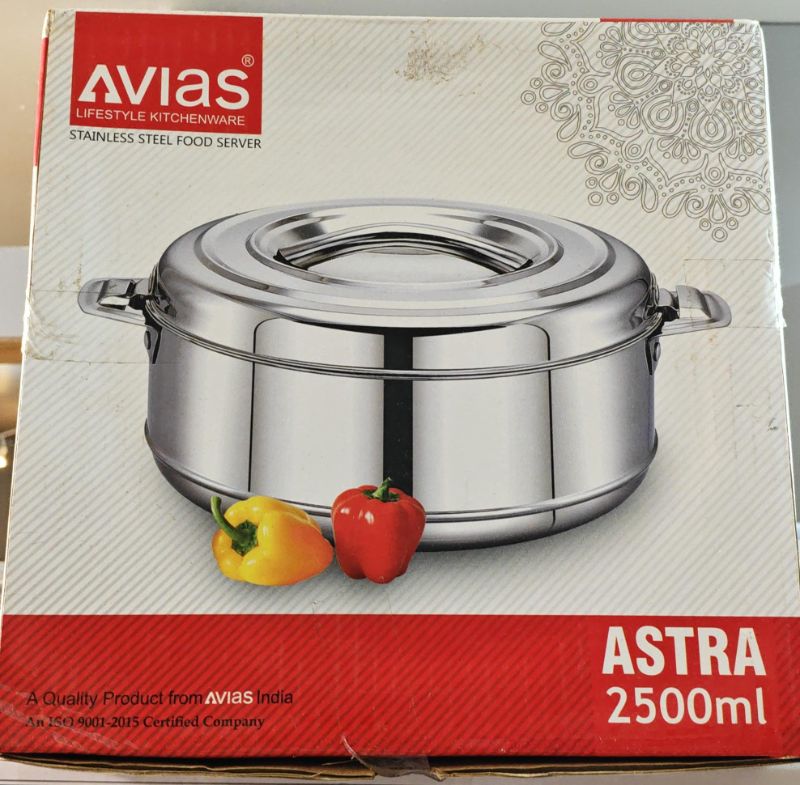 SS CASSEROLE ASTRA 1000ML ( Including 20% VAT )