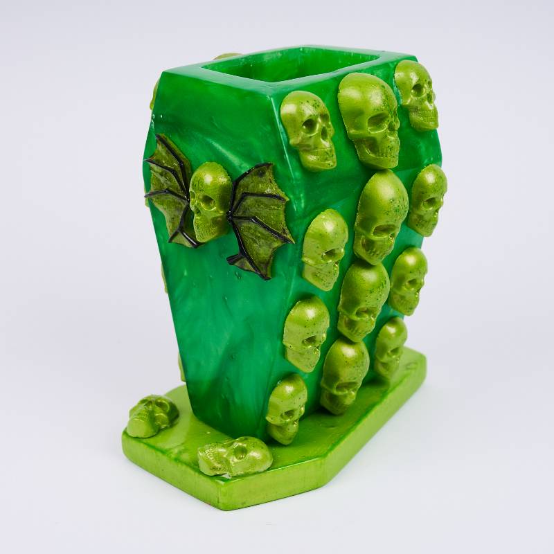 Green Bat Vase