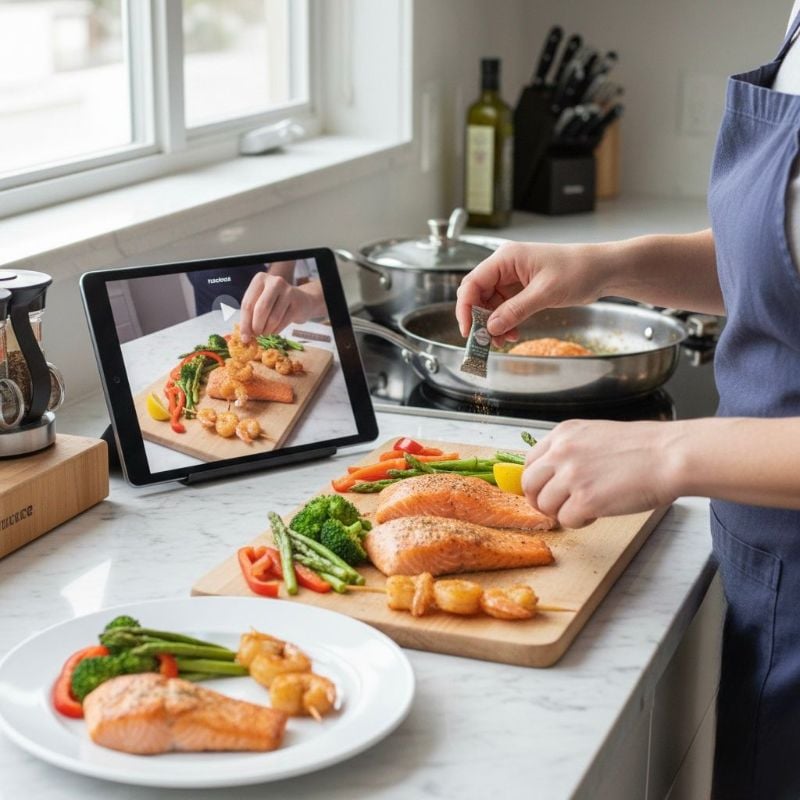 Seafood Santa Platter for 4