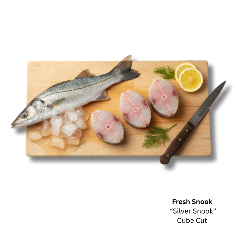 Fresh Snook  'Silver Snook' (Steak Cut)