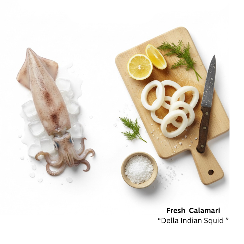 Fresh Calamari  'Squid'-Whole Fish