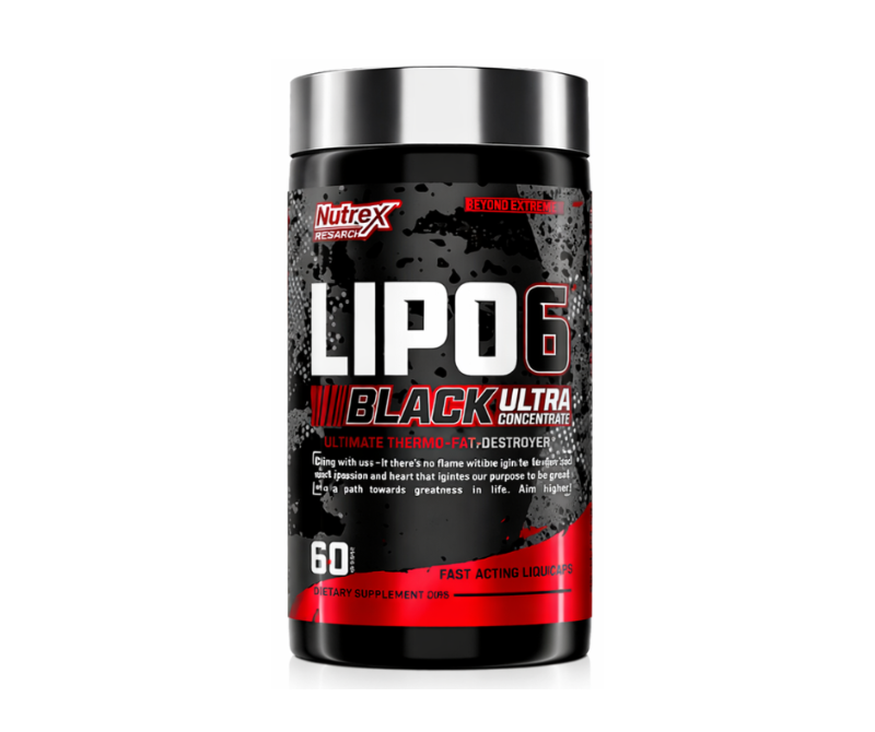 Nutrex Lipo 6 Black UC 60 tabs.