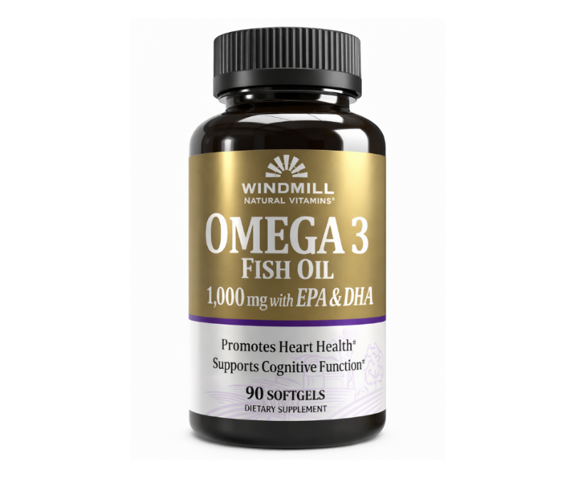 Omega 3 EPA DHA Fish Oil 1000 mg 90 cap