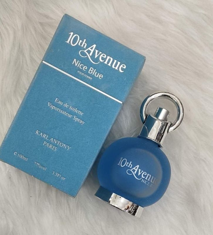 Parfum nice bleu femme