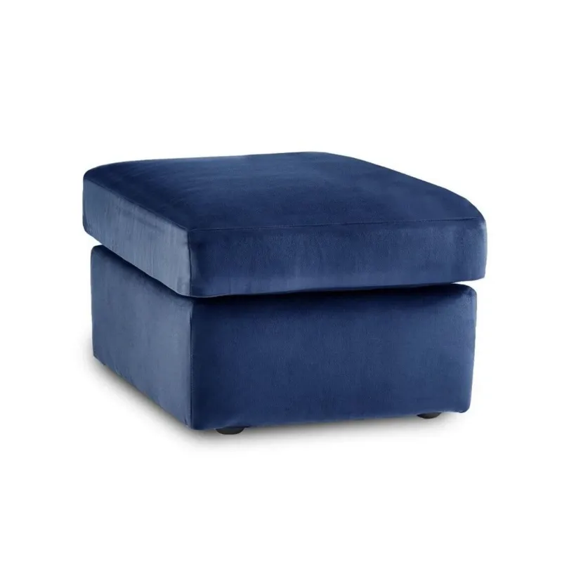 Luxury Chesterfield Footstool –  Ottoman Stool (Grey, Black, Cream, Blue)