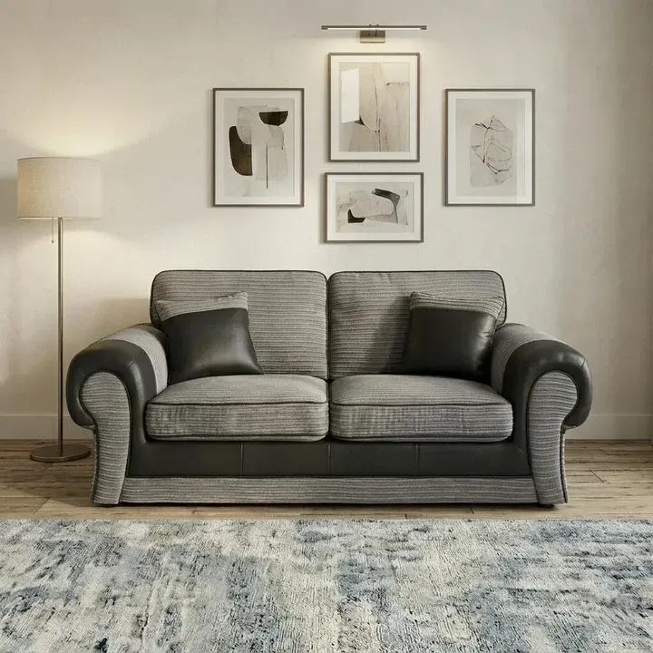 3 Seater 2 Seater Jumbo Cord Tango Sofa Suite