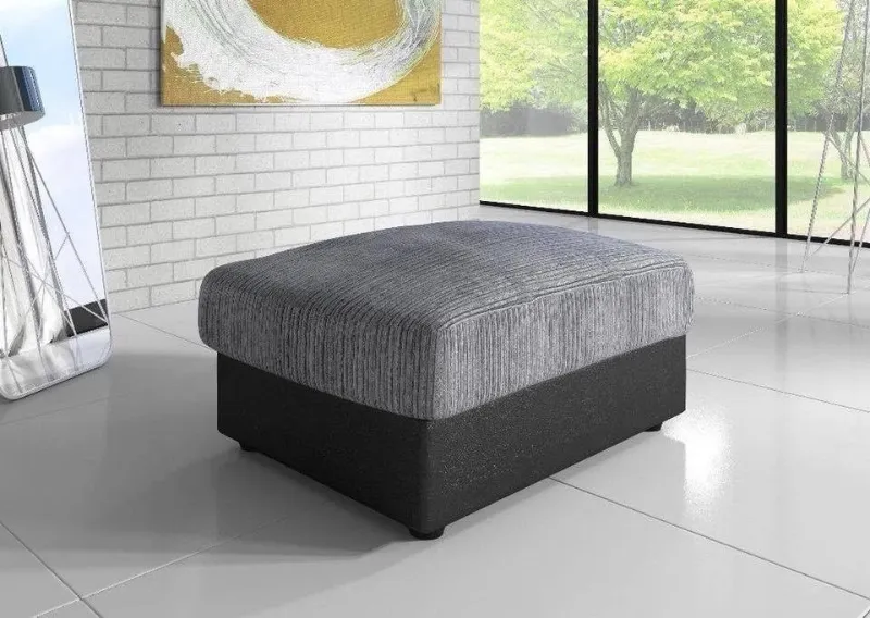 Jumbo Cord Footstool