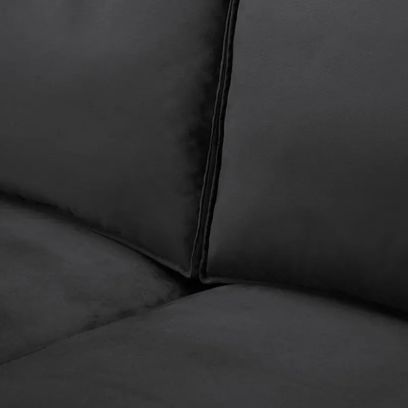 Sloane 2 Seater Sofa (Modualr) __ BLACK