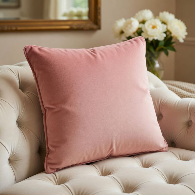 Plush Velvet Pack of 1,2,3 & 4 Soft Cushions with Cover Modern Design