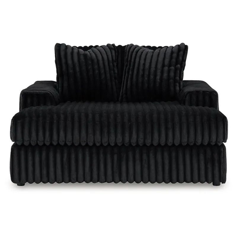 Black  Stupendous Chaise Lounge