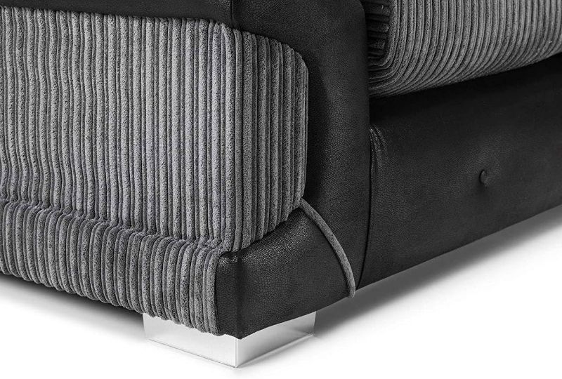 Logann 3+2 Sofa,  Grey 3 and 2 Seater Sofa Suite - Contemporary Lounge Sofa Set