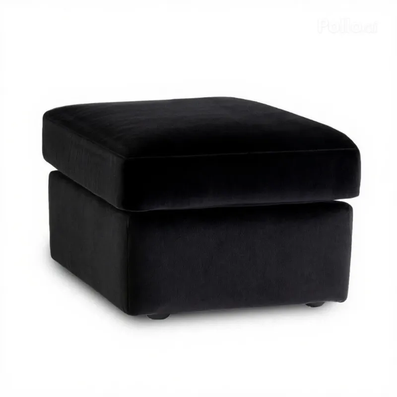 Luxury Chesterfield Footstool –  Ottoman Stool (Grey, Black, Cream, Blue)