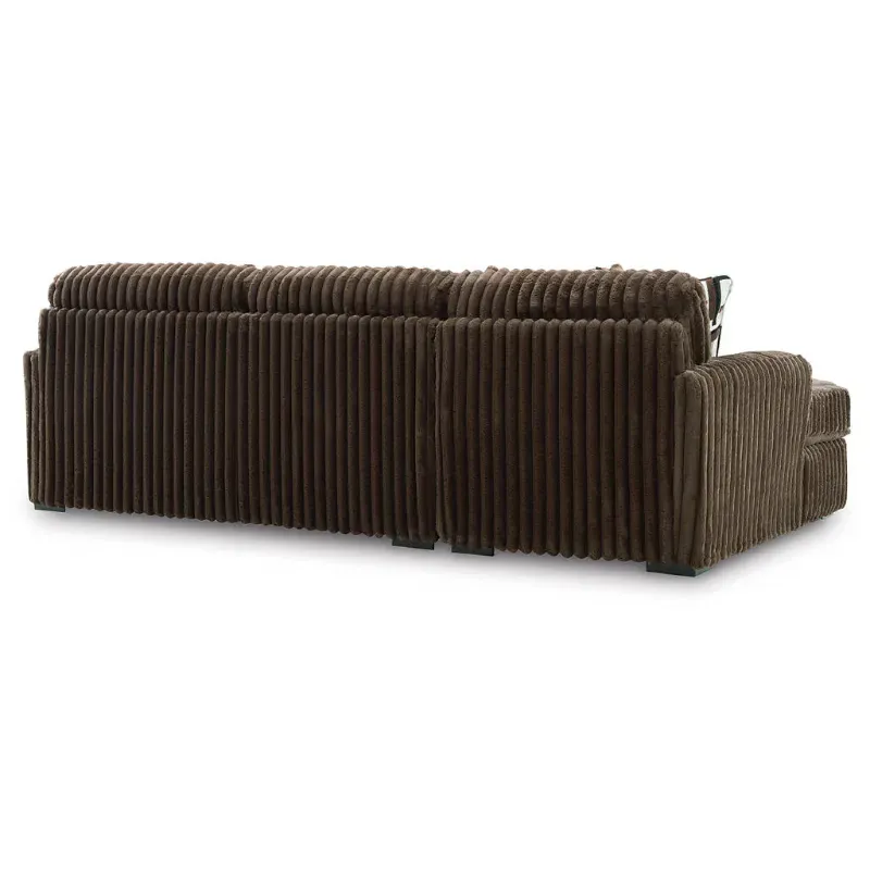 Chocolate Brown Corner Sofa Modern Stupendous Premium Cord Couch Left & Right Hand