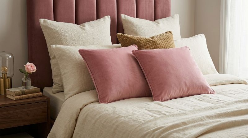 Plush Velvet Pack of 1,2,3 & 4 Soft Cushions with Cover Modern Design