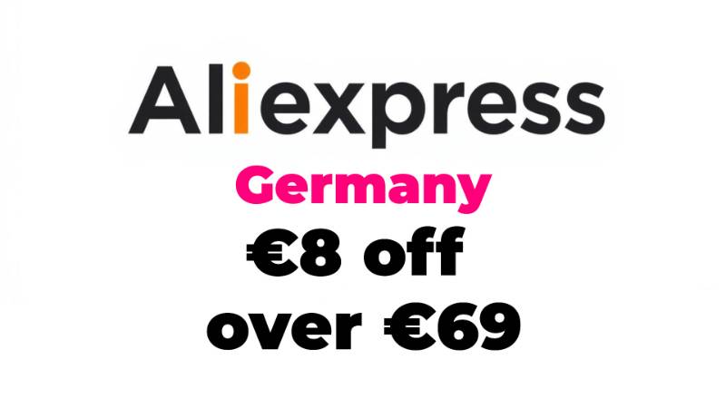 €8 off over €69 Aliexpress Germany Promo Code