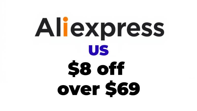 $8 off over $69 Aliexpress United States Promo Code