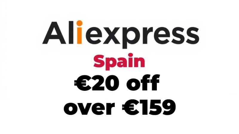 €20 off over €159 Aliexpress Spain Promo Code