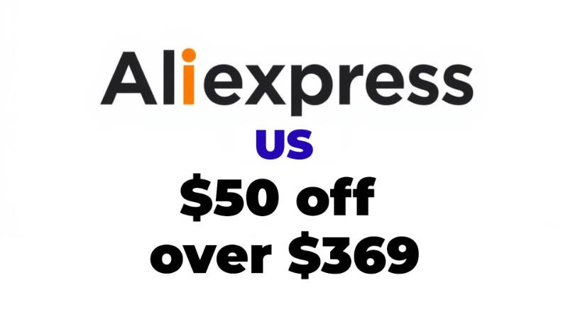 $50 off over $369 Aliexpress United States Promo Code