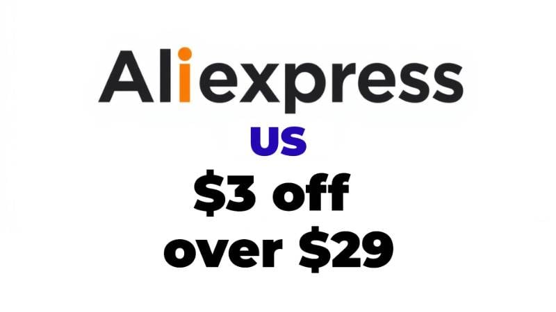 $3 off over $29 Aliexpress United States Promo Code