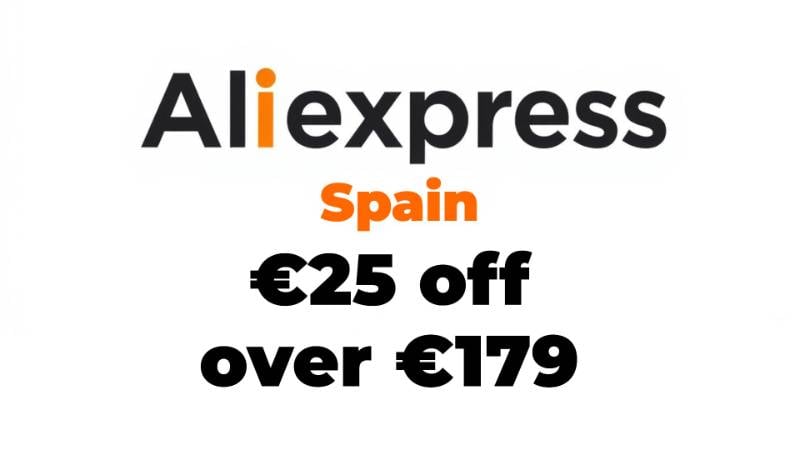 โฌ25 off over โฌ179 Aliexpress Spain Promo Code