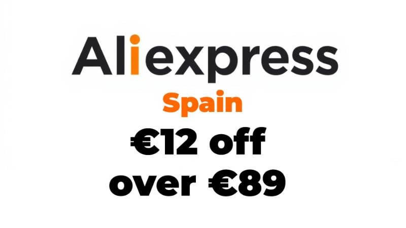 €12 off over €89 Aliexpress Spain Promo Code