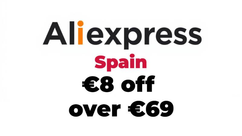 €8 off over €69 Aliexpress Spain Promo Code